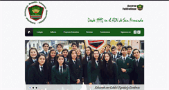 Desktop Screenshot of colegioelreal.cl